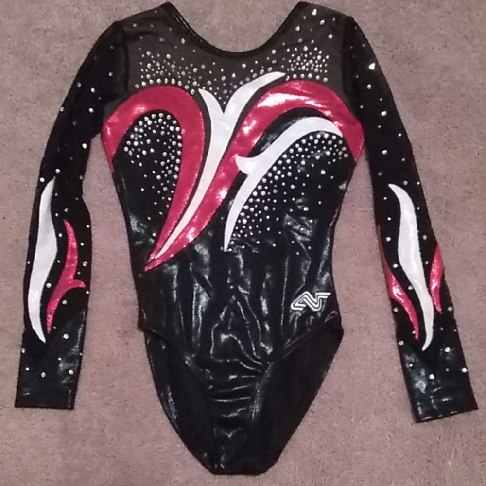 Gymnastics competition leotard